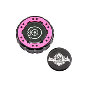 Beadlock Brake Fluid Cap w/ Pink For 2021+ Ford Bronco, 19+ Ranger, 22+ Maverick - IAG-ACC-F1091BKPK image 4
