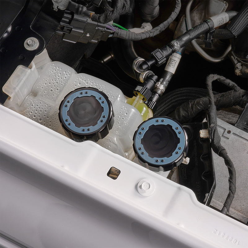 Beadlock Coolant Cap w/ Area51 Ring 21+ Bronco 15+ F-150 19+ Ranger 22+ Maverick - IAG-ACC-F1092BKA51 image 3
