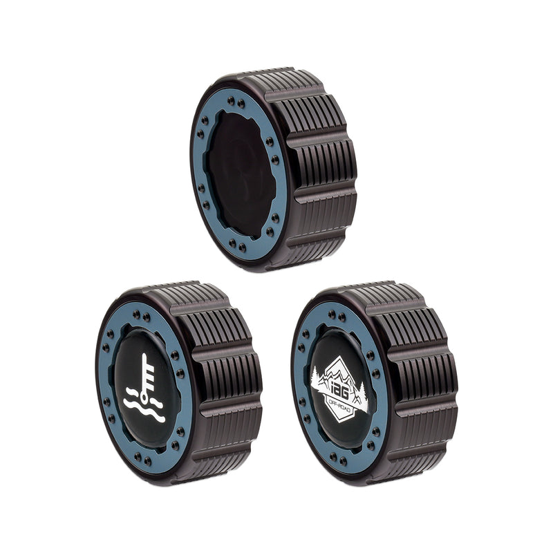 Beadlock Coolant Cap w/ Area51 Ring 21+ Bronco 15+ F-150 19+ Ranger 22+ Maverick - IAG-ACC-F1092BKA51 image 6