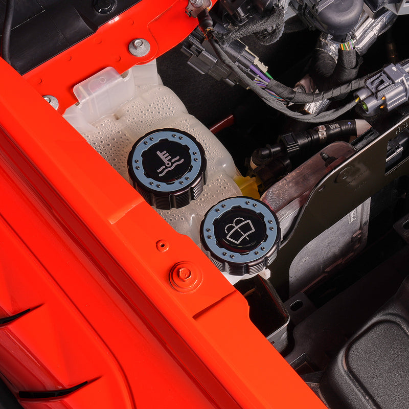 Beadlock Coolant Cap w/ Area51 Ring 21+ Bronco 15+ F-150 19+ Ranger 22+ Maverick - IAG-ACC-F1092BKA51 image 12