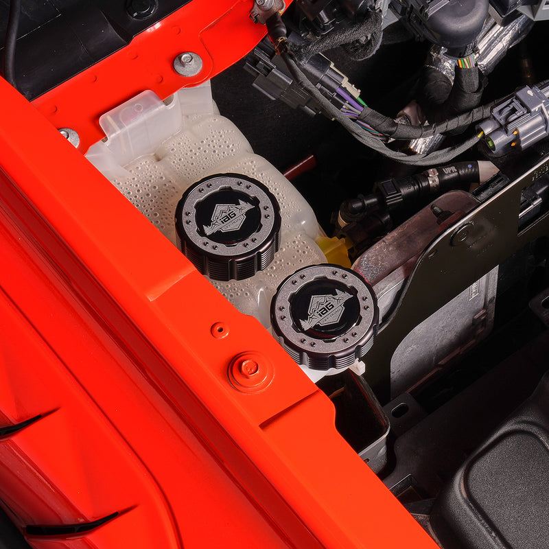 Beadlock Coolant Cap Aluminum Ring 21+ Bronco 15+ F-150 19+ Ranger 22+ Maverick - IAG-ACC-F1092BKAL image 14