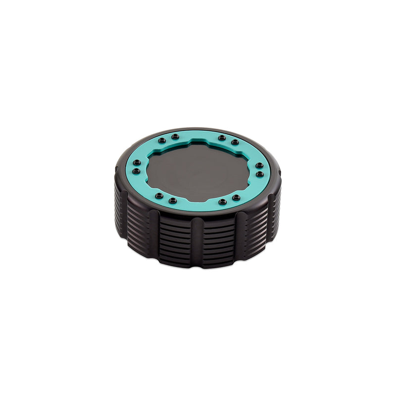 Beadlock Coolant Cap w/ Teal Ring 21+ Bronco 15+ F-150 19+ Ranger 22+ Maverick - IAG-ACC-F1092BKGT image 9