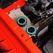 Beadlock Coolant Cap w/ Teal Ring 21+ Bronco 15+ F-150 19+ Ranger 22+ Maverick - IAG-ACC-F1092BKGT image 13