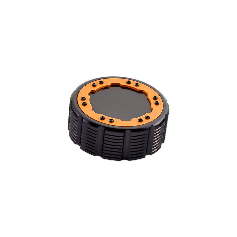 Beadlock Coolant Cap w/ Orange Ring 21+ Bronco 15+ F-150 19+ Ranger 22+ Maverick - IAG-ACC-F1092BKOR image 9