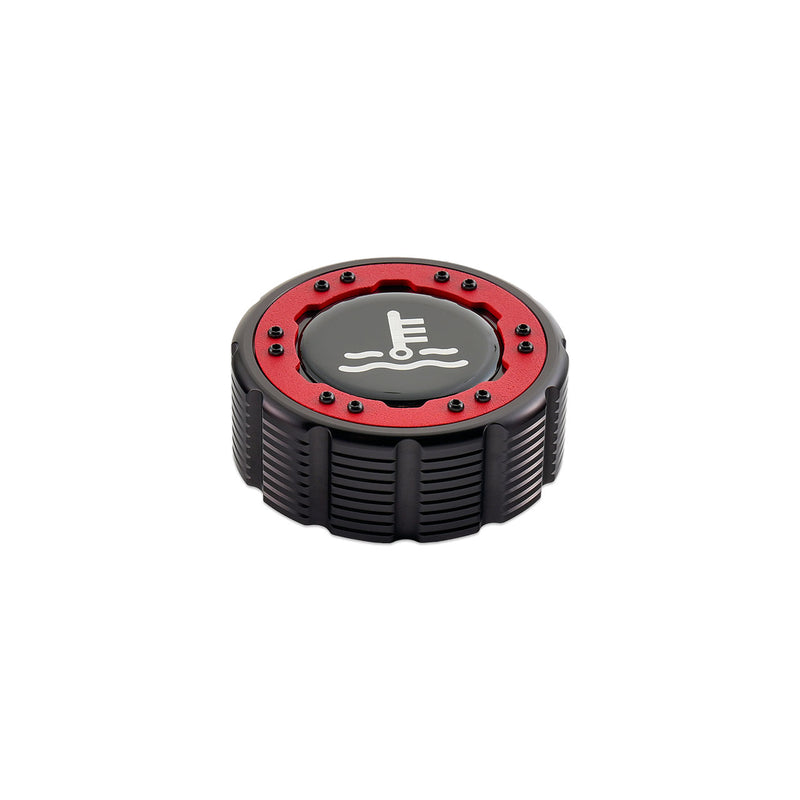Beadlock Coolant Cap w/ Red Ring 21+ Bronco, 15+ F-150, 19+ Ranger, 22+ Maverick - IAG-ACC-F1092BKRD image 10