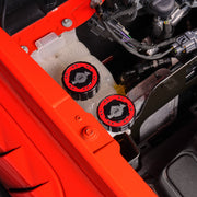 Beadlock Coolant Cap w/ Red Ring 21+ Bronco, 15+ F-150, 19+ Ranger, 22+ Maverick - IAG-ACC-F1092BKRD image 2