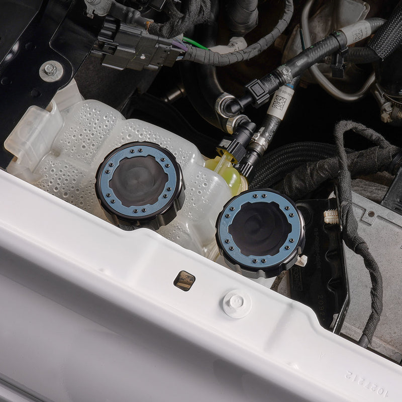 Beadlock Washer Fluid Cap w/ Area51 21+ Ford Bronco, 24+ Ranger, 22+ Maverick - IAG-ACC-F1093BKA51 image 4