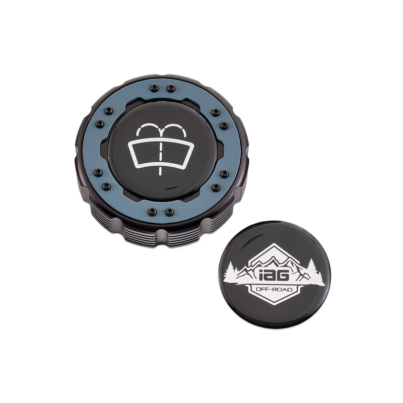Beadlock Washer Fluid Cap w/ Area51 21+ Ford Bronco, 24+ Ranger, 22+ Maverick - IAG-ACC-F1093BKA51 image 6