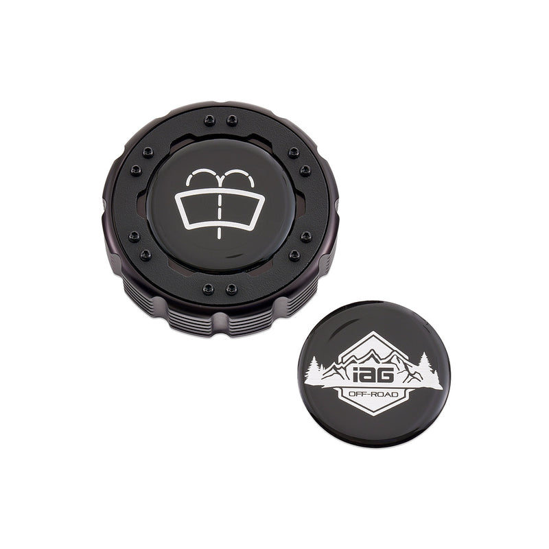 Beadlock Washer Fluid Cap w/ Black For 21+ Ford Bronco, 24+ Ranger, 22+ Maverick - IAG-ACC-F1093BKBK image 17