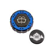 Beadlock Washer Fluid Cap w/ Blue For 21+ Ford Bronco, 24+ Ranger, 22+ Maverick - IAG-ACC-F1093BKBL image 5