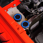 Beadlock Washer Fluid Cap w/ Blue For 21+ Ford Bronco, 24+ Ranger, 22+ Maverick - IAG-ACC-F1093BKBL image 12