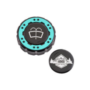 Beadlock Washer Fluid Cap w/ Teal For 21+ Ford Bronco, 24+ Ranger, 22+ Maverick - IAG-ACC-F1093BKGT image 5