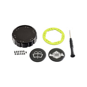 Beadlock Washer Fluid Cap w/ Neon Yellow 21+ Ford Bronco 24+ Ranger 22+ Maverick - IAG-ACC-F1093BKNY