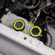 Beadlock Washer Fluid Cap w/ Neon Yellow 21+ Ford Bronco 24+ Ranger 22+ Maverick - IAG-ACC-F1093BKNY image 3