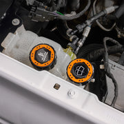 Beadlock Washer Fluid Cap w/ Orange 21+ Ford Bronco, 24+ Ranger, 22+ Maverick - IAG-ACC-F1093BKOR image 9