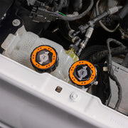 Beadlock Washer Fluid Cap w/ Orange 21+ Ford Bronco, 24+ Ranger, 22+ Maverick - IAG-ACC-F1093BKOR image 11
