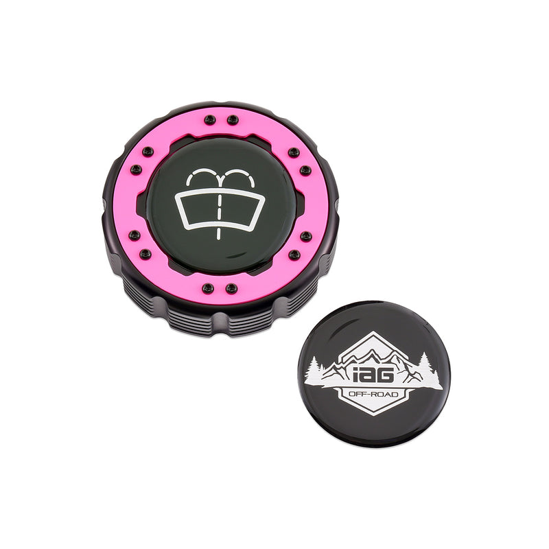 Beadlock Washer Fluid Cap w/ Pink For 21+ Ford Bronco, 24+ Ranger, 22+ Maverick - IAG-ACC-F1093BKPK image 17