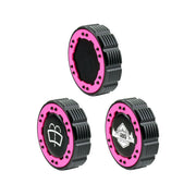 Beadlock Washer Fluid Cap w/ Pink For 21+ Ford Bronco, 24+ Ranger, 22+ Maverick - IAG-ACC-F1093BKPK image 2