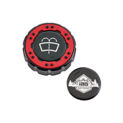 Beadlock Washer Fluid Cap w/ Red For 2021+ Ford Bronco, 24+ Ranger, 22+ Maverick - IAG-ACC-F1093BKRD image 5