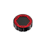 Beadlock Washer Fluid Cap w/ Red For 2021+ Ford Bronco, 24+ Ranger, 22+ Maverick - IAG-ACC-F1093BKRD image 9