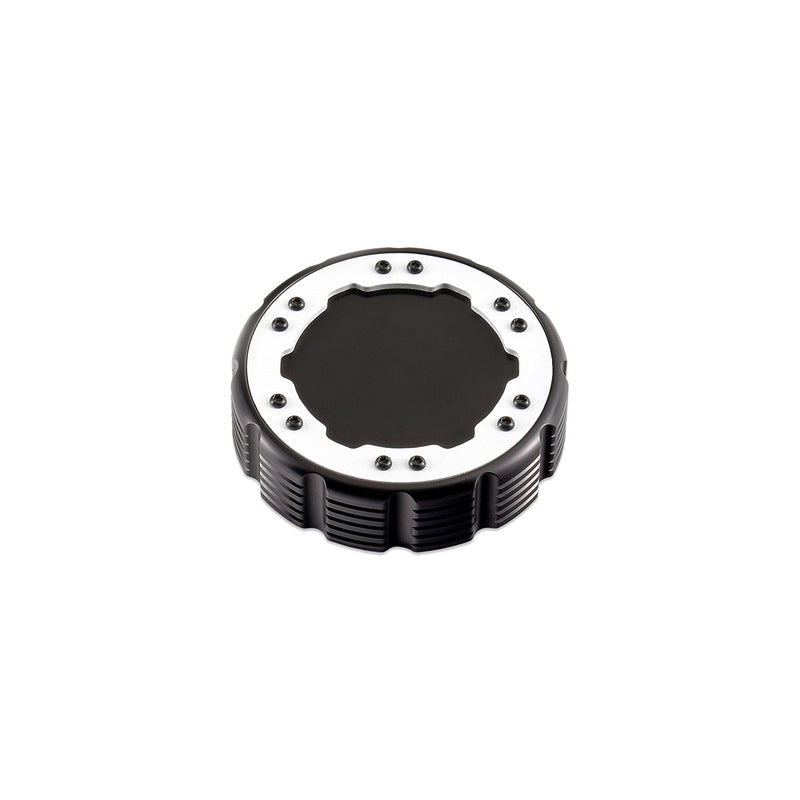 Beadlock Washer Fluid Cap w/ White For 21+ Ford Bronco, 24+ Ranger, 22+ Maverick - IAG-ACC-F1093BKWH image 5