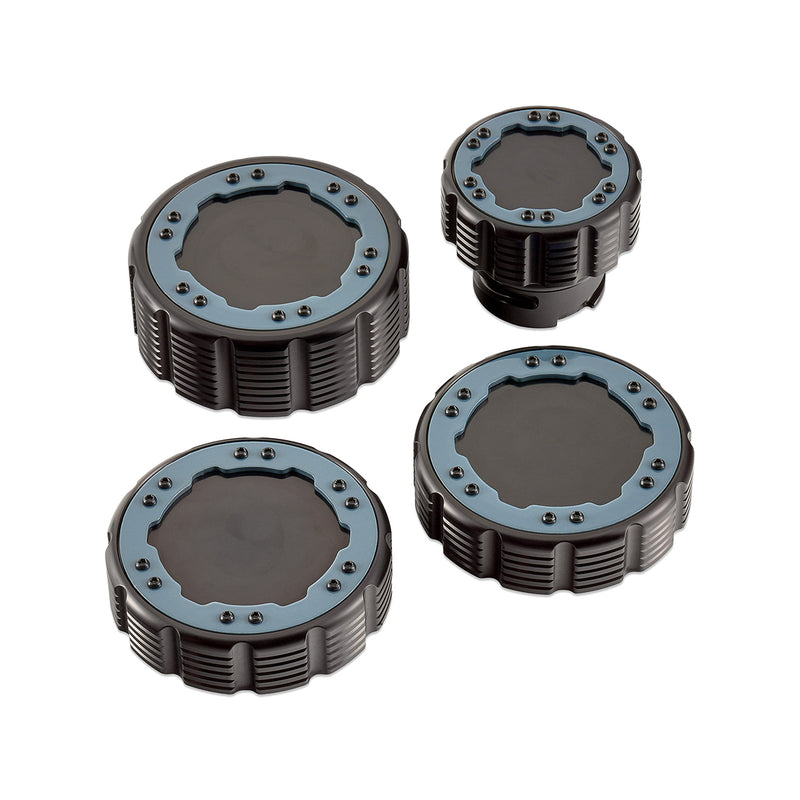 Beadlock Cap Kit for 2021+ Ford Bronco, 2024+ Ranger, 2022+ Maverick - Area51 - IAG-ACC-F1096BKA51 image 2