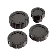 Beadlock Cap Kit for 2021+ Ford Bronco, 2024+ Ranger, 2022+ Maverick - Black - IAG-ACC-F1096BKBK image 2