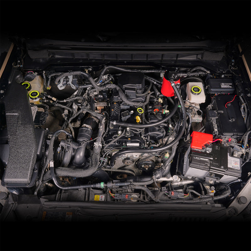 Beadlock Cap Kit for 21+ Ford Bronco, 2024+ Ranger, 2022+ Maverick - Neon Yellow - IAG-ACC-F1096BKNY image 5