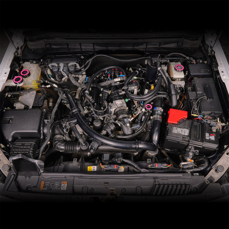 Beadlock Cap Kit for 2021+ Ford Bronco, 2024+ Ranger, 2022+ Maverick - Pink - IAG-ACC-F1096BKPK image 7