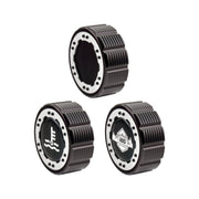 Beadlock Cap Kit for 2017+ F-150 Raptor & 2015+ Ford F-150 - Aluminum - IAG-ACC-F1097BKAL image 3