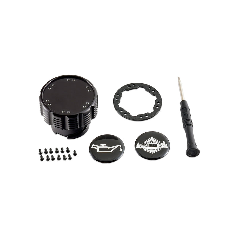 Beadlock Cap Kit for 2017+ F-150 Raptor & 2015+ Ford F-150 - Black - IAG-ACC-F1097BKBK image 4