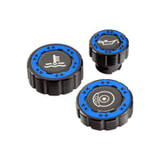 Beadlock Cap Kit for 2017+ F-150 Raptor & 2015+ Ford F-150 - Blue - IAG-ACC-F1097BKBL