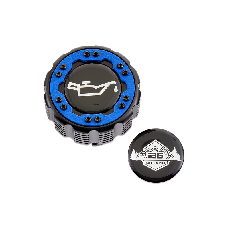 Beadlock Cap Kit for 2017+ F-150 Raptor & 2015+ Ford F-150 - Blue - IAG-ACC-F1097BKBL image 5