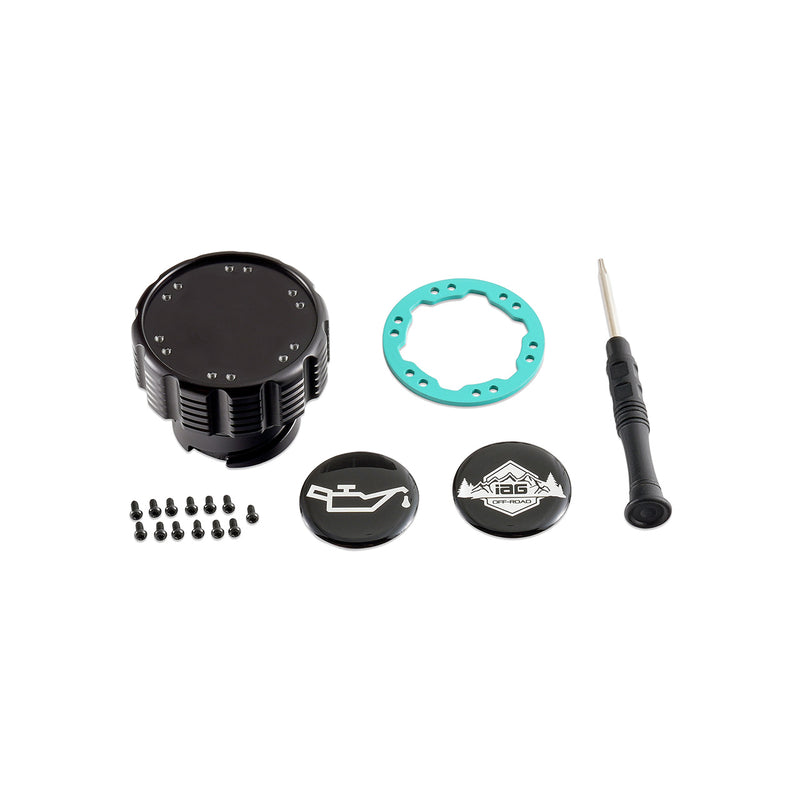 Beadlock Cap Kit for 2017+ F-150 Raptor & 2015+ Ford F-150 - Teal - IAG-ACC-F1097BKGT image 7