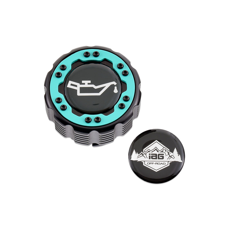 Beadlock Cap Kit for 2017+ F-150 Raptor & 2015+ Ford F-150 - Teal - IAG-ACC-F1097BKGT image 8