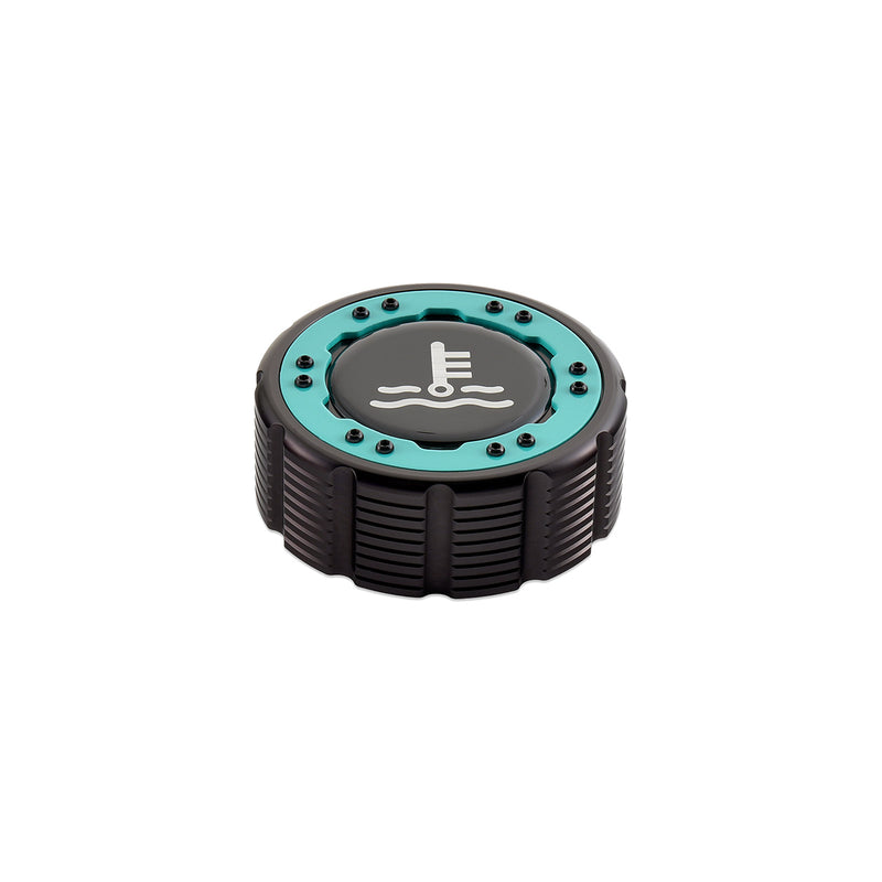 Beadlock Cap Kit for 2017+ F-150 Raptor & 2015+ Ford F-150 - Teal - IAG-ACC-F1097BKGT image 4