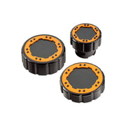 Beadlock Cap Kit for 2017+ F-150 Raptor & 2015+ Ford F-150 - Orange - IAG-ACC-F1097BKOR image 2