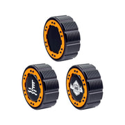 Beadlock Cap Kit for 2017+ F-150 Raptor & 2015+ Ford F-150 - Orange - IAG-ACC-F1097BKOR image 9