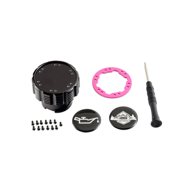 Beadlock Cap Kit for 2017+ F-150 Raptor & 2015+ Ford F-150 - Pink - IAG-ACC-F1097BKPK image 9