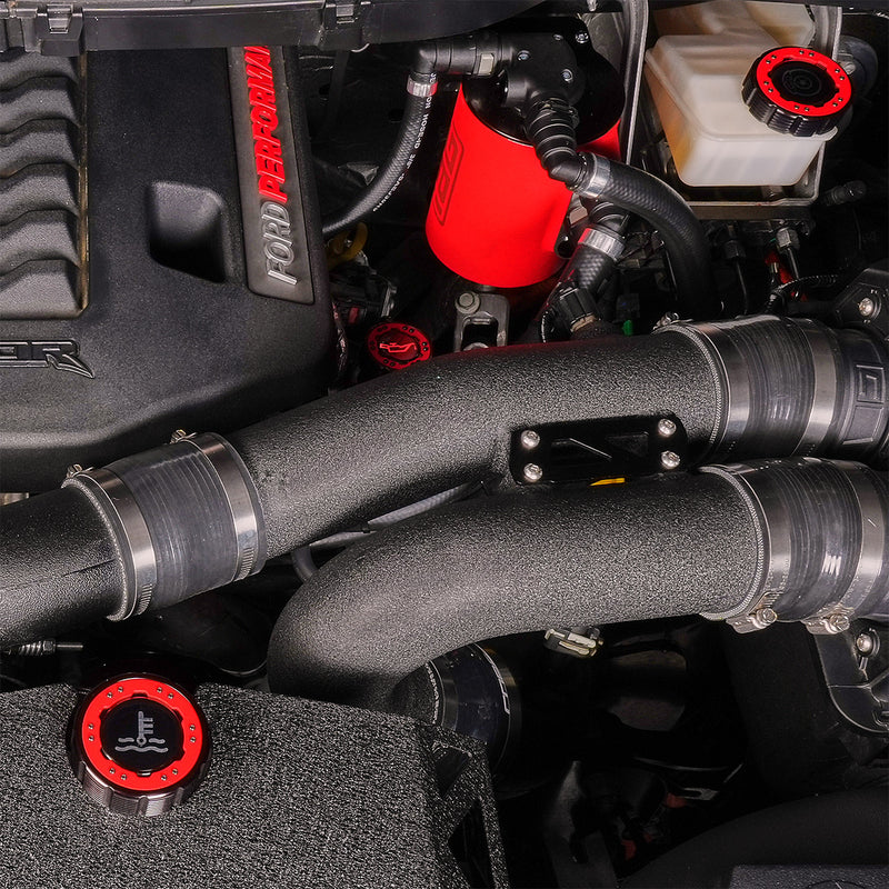 Beadlock Cap Kit for 2017+ F-150 Raptor & 2015+ Ford F-150 - Red - IAG-ACC-F1097BKRD image 5