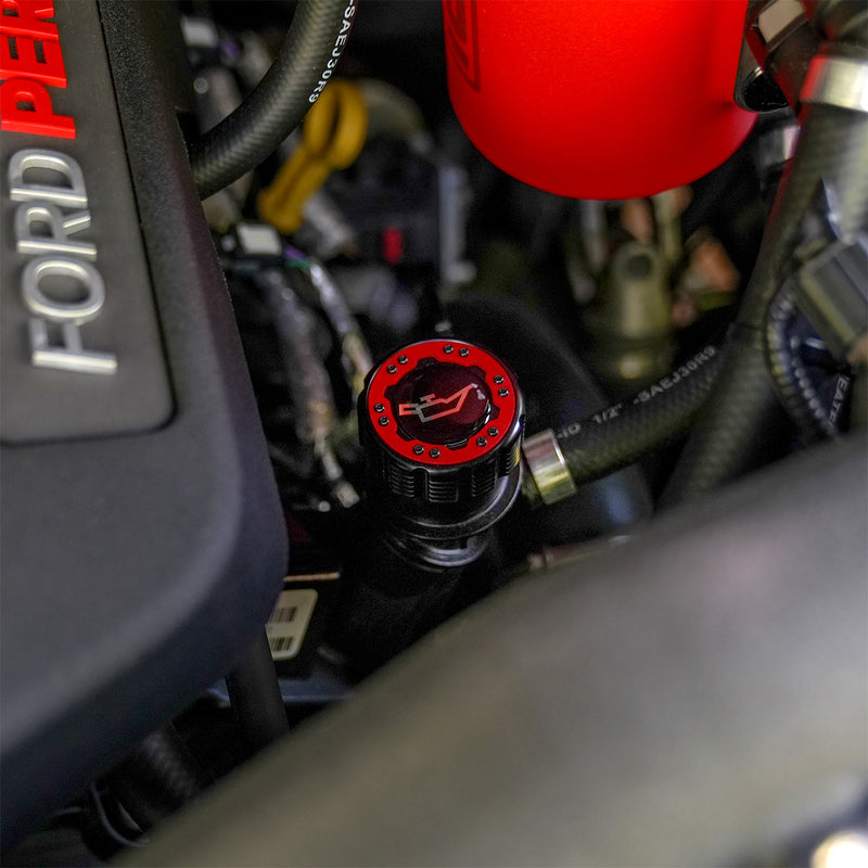 Beadlock Cap Kit for 2017+ F-150 Raptor & 2015+ Ford F-150 - Red - IAG-ACC-F1097BKRD image 7