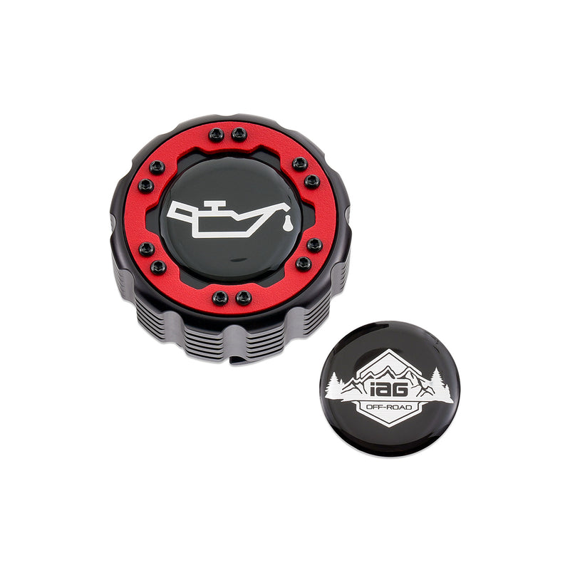 Beadlock Cap Kit for 2017+ F-150 Raptor & 2015+ Ford F-150 - Red - IAG-ACC-F1097BKRD image 11