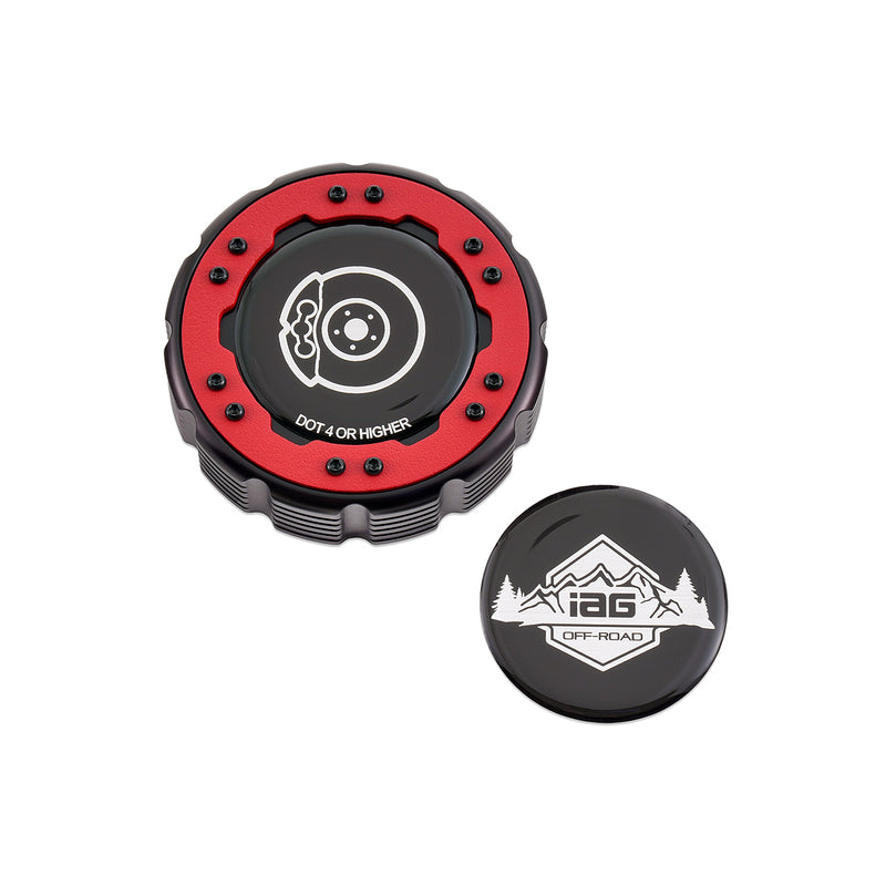 Beadlock Cap Kit for 2017+ F-150 Raptor & 2015+ Ford F-150 - Red - IAG-ACC-F1097BKRD image 13