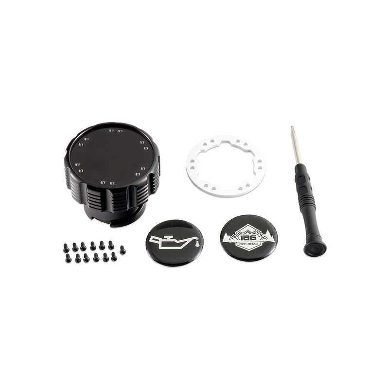 Beadlock Cap Kit for 2017+ F-150 Raptor & 2015+ Ford F-150 - White - IAG-ACC-F1097BKWH image 5