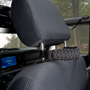 I-Line Headrest Paracord Grab Handle Black - IAG-ACC-F3049
