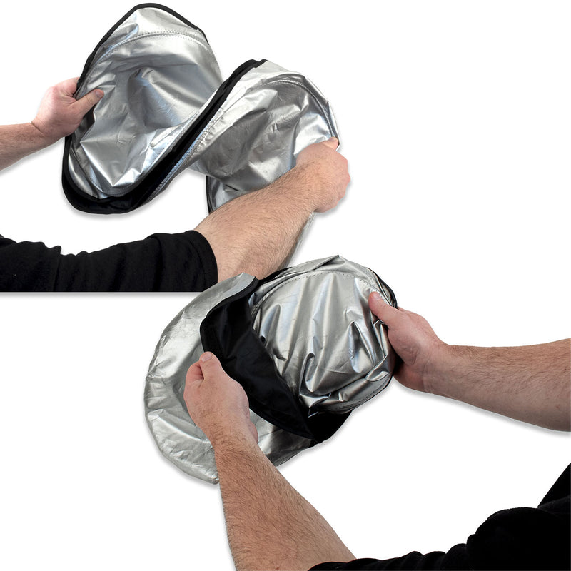 I-Line Windshield Reflective Sunshade Foldable - IAG-ACC-F3057 image 4