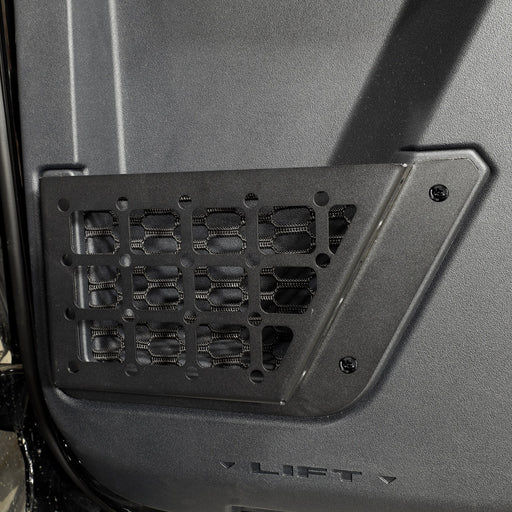 I-Line Rear Door Bin Black Steel Molle - IAG-ACC-F3079