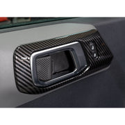 I-Line 2pc Interior Door Handle Cover Gloss Carbon - IAG-ACC-F3088 image 5