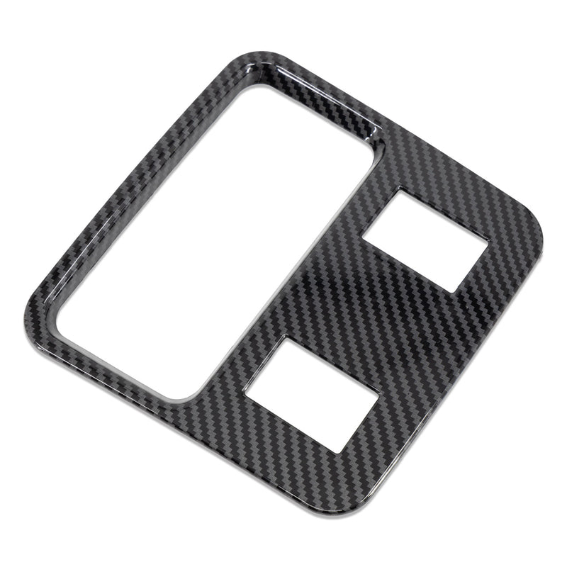 I-Line 2pc Window Switch Panel Cover Kit Gloss Carbon - IAG-ACC-F3090 image 4