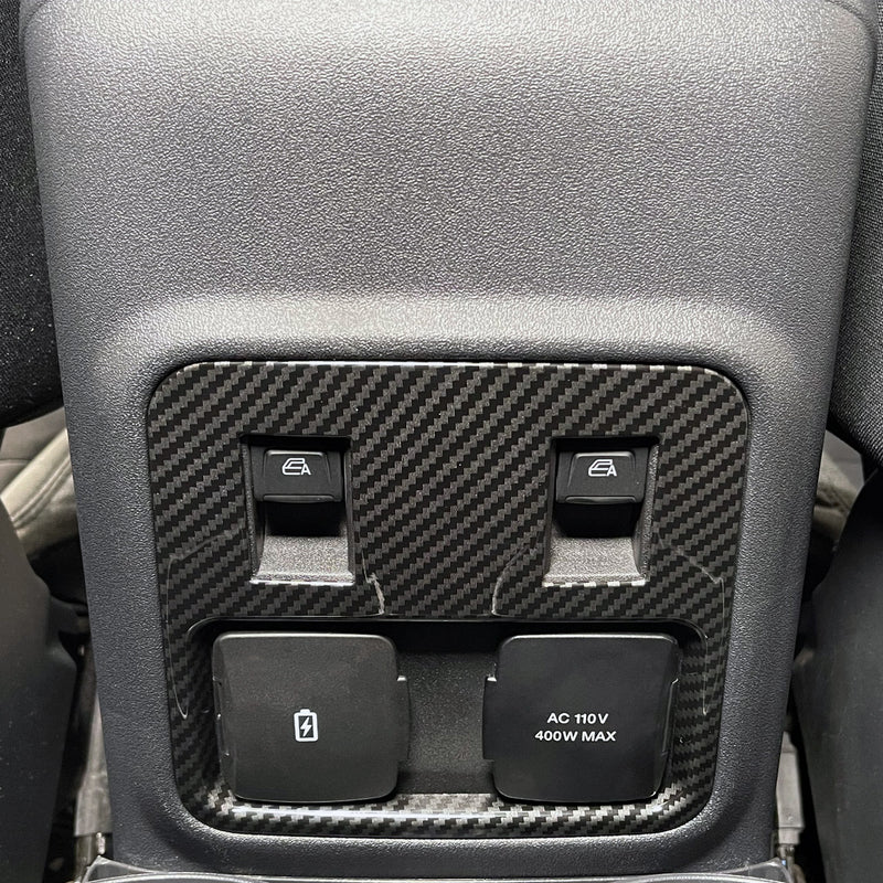 I-Line 2pc Window Switch Panel Cover Kit Gloss Carbon - IAG-ACC-F3090 image 7